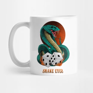 SNAKE EYES DICE Mug